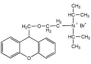 溴化丙胺太林结构式